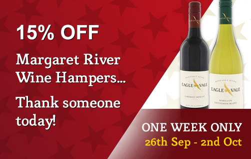 First Class Hampers coupons: 15% off Margaret River wine