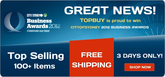 TopBuy coupons: Free Shipping Top Selling 100