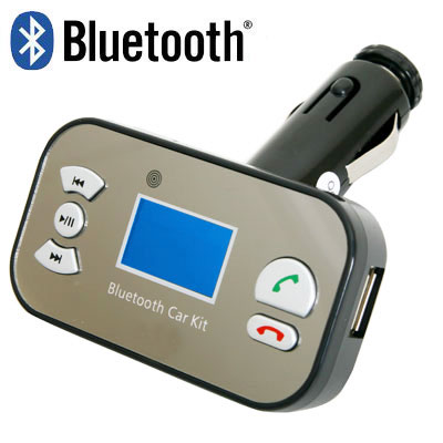 Visit Bluetooth Car Kit FM Transmitter
