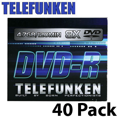 Visit Telefunken DVD-R Blank Disc