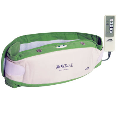 Visit Fitness Belt Massager with Heating Function and Carry Case