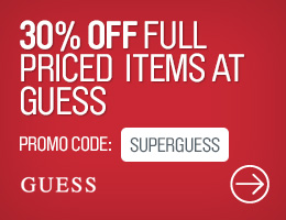 Westfield coupons: 30% off GUESS