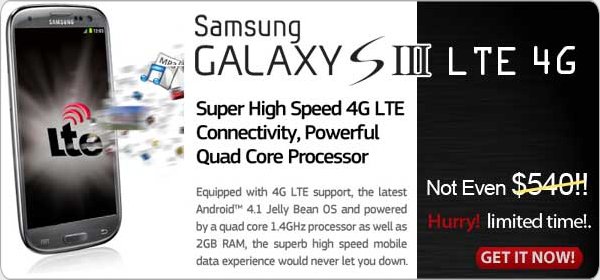 Visit Samsung GALAXY S III LTE i9305 Titanium Gray 16GB UNLOCKED