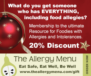 The Allergy Menu coupons: 10% Off Membership