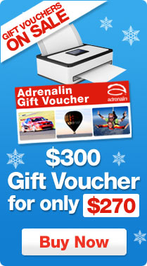 Adrenalin coupons: $300 Gift Voucher for $270