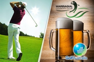 Visit Melbourne 18 Holes of Golf with Beer