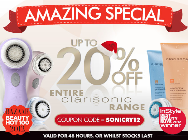 RY coupons: 20% Off Clarisonic