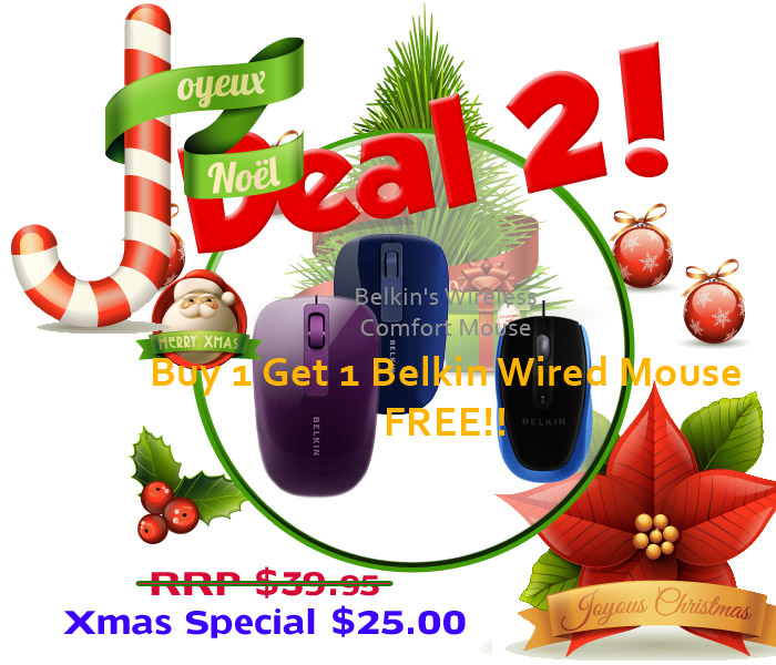 Mobile Outlet coupons: Get 1 Belkin Wired mouse for Free