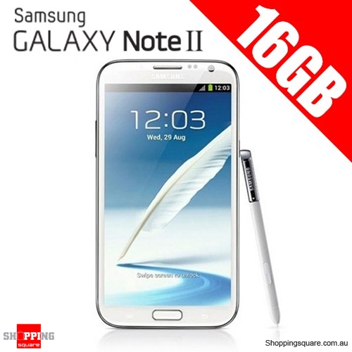 Visit Samsung GALAXY Note II N7100 16GB White