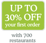 Menulog coupons: 30% off first online order