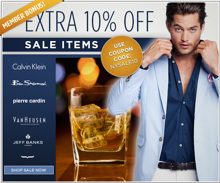 The Mens Shop coupons: 10% off sale