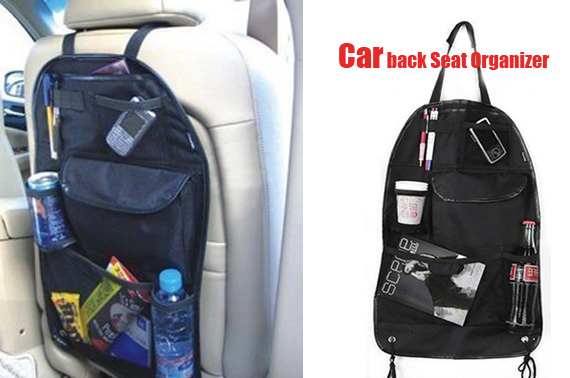Visit Multi-Pocket Car Back Seat Organizer