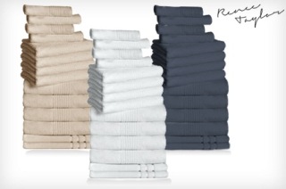 Visit Bath: Renee Taylor Egyptian Cotton Towel Sets