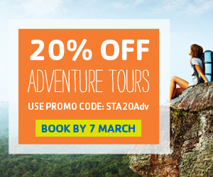 STA Travel coupons: 20% off Worldwide Adventures