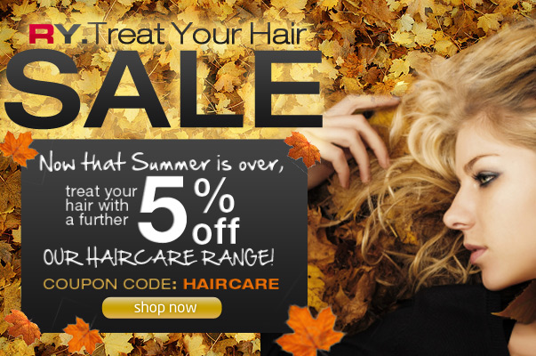 RY coupons: 5% off haircare