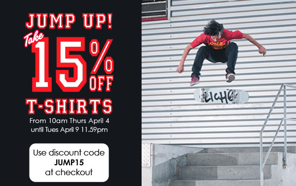 Box13 coupons: 15% Off All T-Shirts