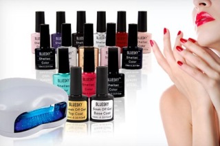 Visit Beauty: Bluesky Shellac Nail Polish