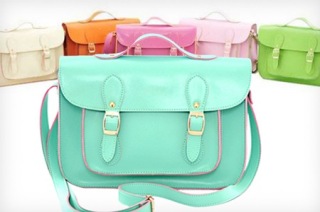 Visit Satchel Bag in a Choice of Colours