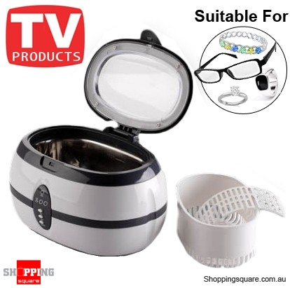 Visit Ultrasonic Cleaner - suitable for jewellery, glasses