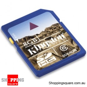 Visit Kingston 8GB SD Card SDHC