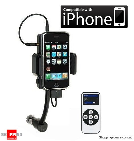 Visit iPhone,iPod Hand Free Car Kit FM Transmitter,MP3,MP4
