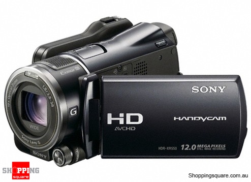 Visit Sony HDR-XR550E Hard Drive Handycam Black