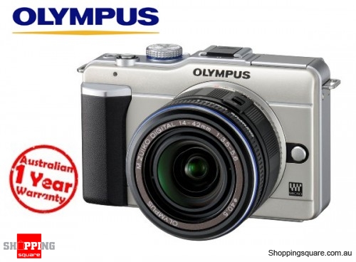 Visit Olympus PEN E-PL1 Silver Kit (14-42MM) SLR Camera