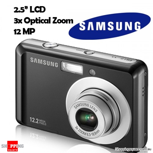 Visit Samsung ES17 Digital Camera Black 12MP
